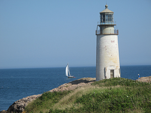 Typical Lighthouse, Coast of Maine